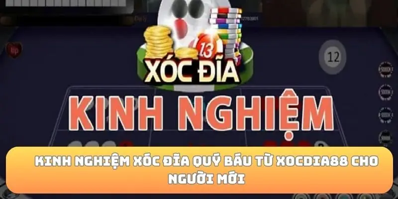 Kinh nghiệm xóc đĩa quý báu từ xocdia88 cho người mới